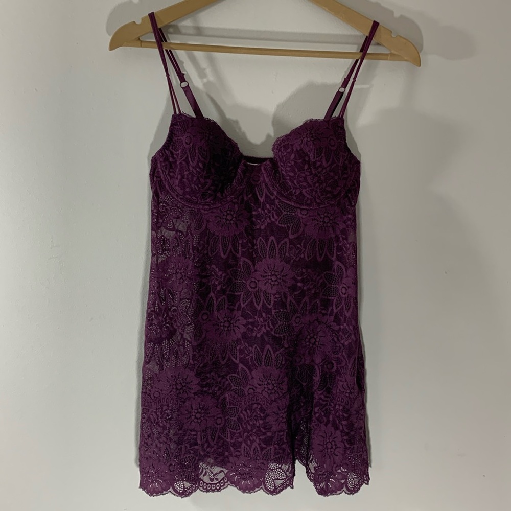 Victoria’s Secret Lace Tank Top Lingerie 34C